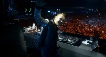 El Dj David Guetta, uno de los artistas que participó en el festival