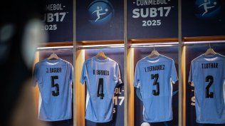 La selección sub 17 de Uruguay en el Sudamericano de Colombia 2025