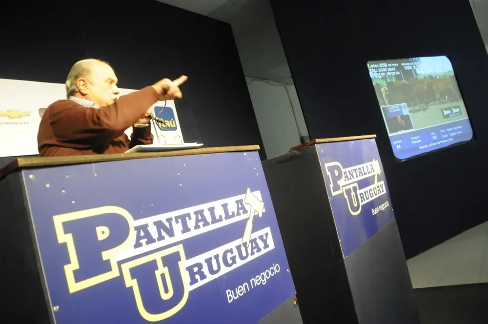 El remate de Pantalla Uruguay se realiza en la Rural del Prado