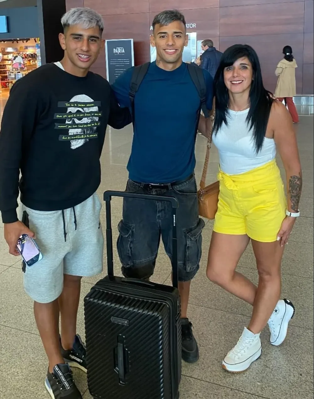 Luciano Rodríguez viajó con la selección