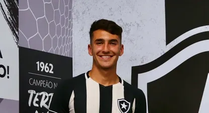 Diego Abreu fue presentado como nuevo jugador de Botafogo