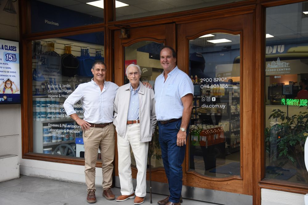 Alberto Gonzalez Rocca, Raul Gonzalez Rocca y Marcelo Doldán