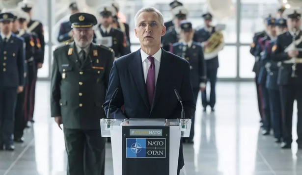 El secretario general saliente de la OTAN, Jens Stoltenberg