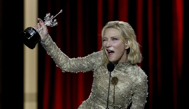 Cate Blanchet, la actriz australiana homenajeada en el festival de San Sebastián.
