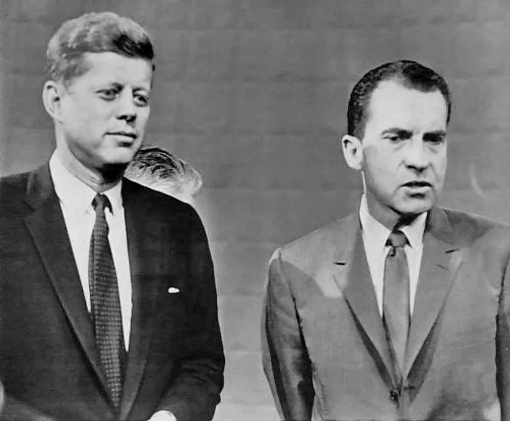 El debate de John F. Kennedy y Richard Nixon marcó un punto importante en la política estadounidense