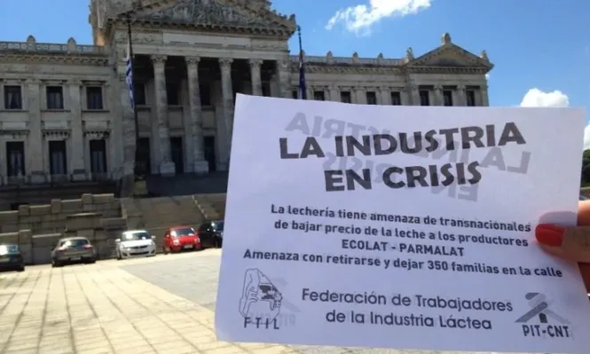 Acusaciones entre sindicatos y empresas por faltante de leche