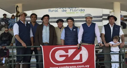 Zambrano & Cía remató en la Asociación Rural de Florida.