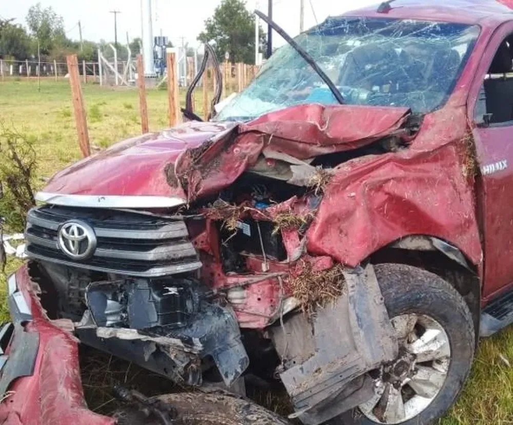 Accidente del diputado Omar Estévez