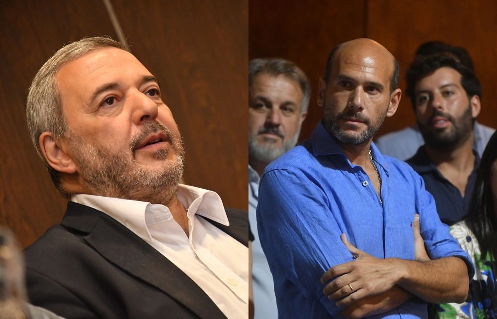 Mario Bergara y Martín Lema