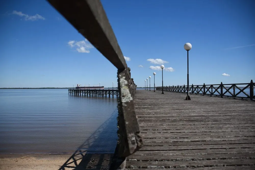 El puerto de Nueva Palmira