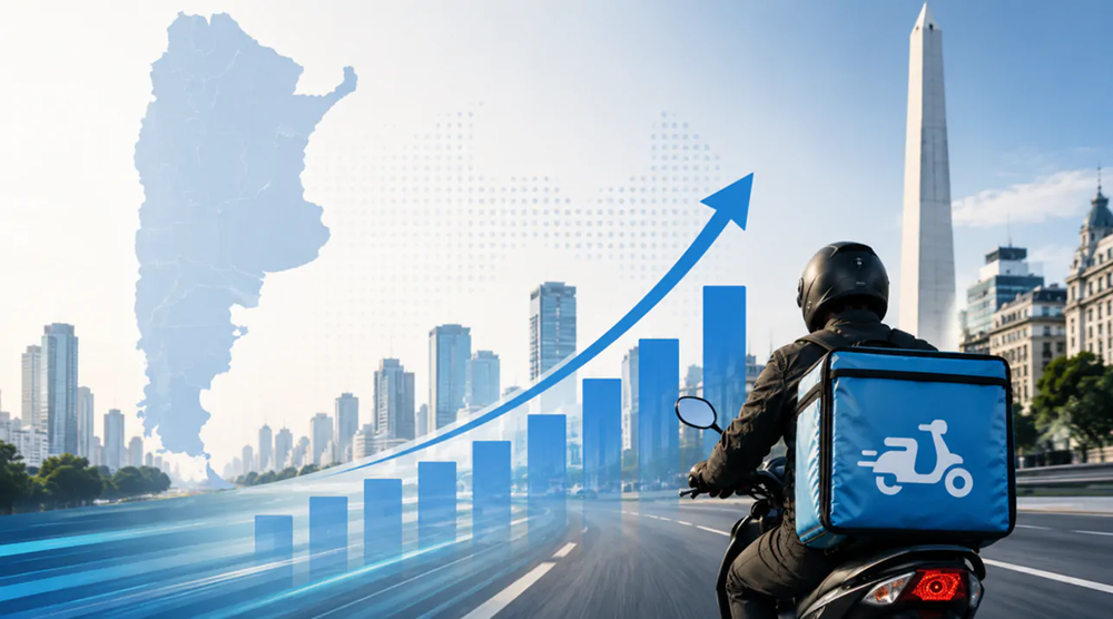 Cómo evoluciona el índice delivery