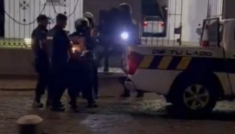 Hombre que se incrustó con su auto en una iglesia de San Carlos