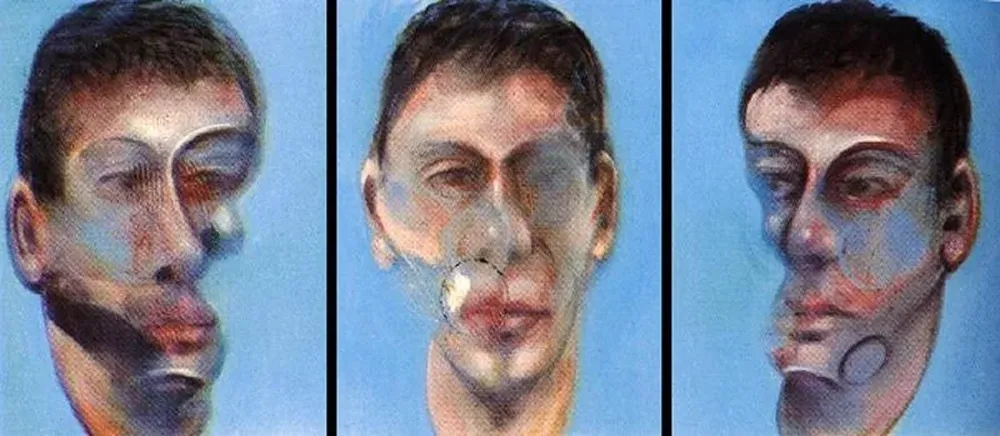 Tres estudios para un retrato de John Edwars, de Francis Bacon