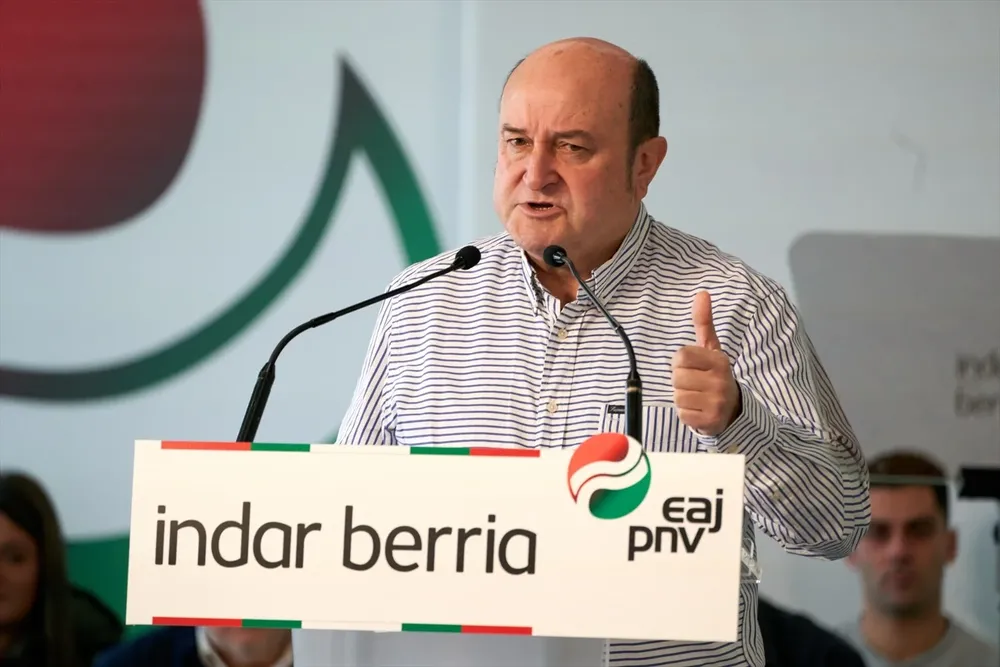 El presidente del PNV, Andoni Ortuzar.