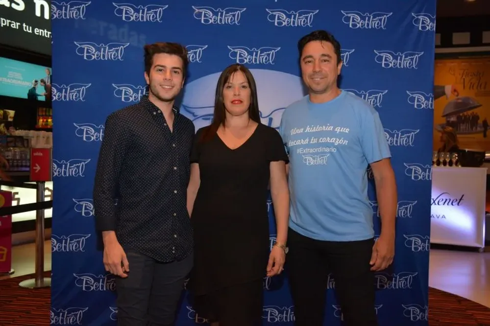 Juan Padin, Lourdes Rapalin y Alvaro Padin
