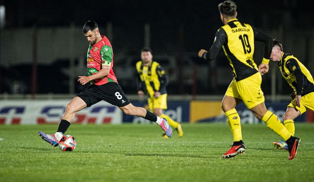 Mauricio Vera durante su etapa en Boston River
