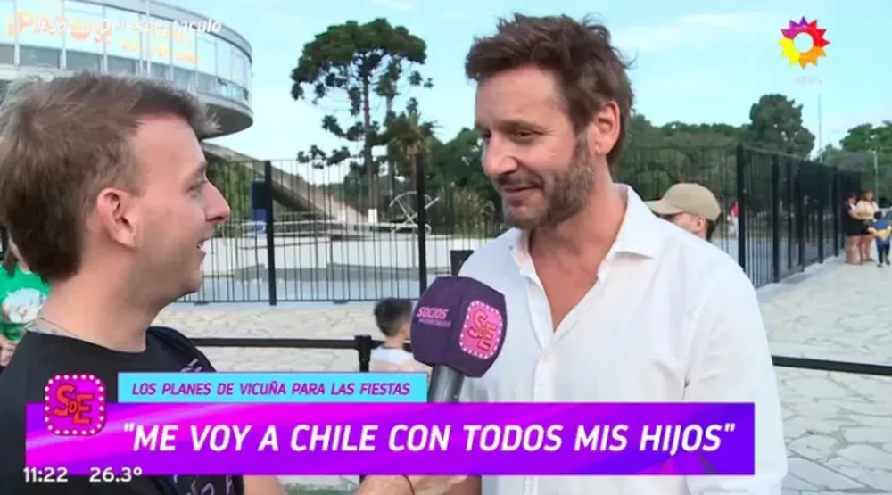 Vicuña rompió el silencio en el programa Socios en el Espectaculo