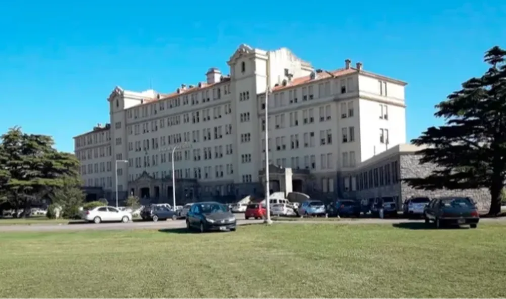 Hospital General de Agudos adonde se trasladó a la víctima