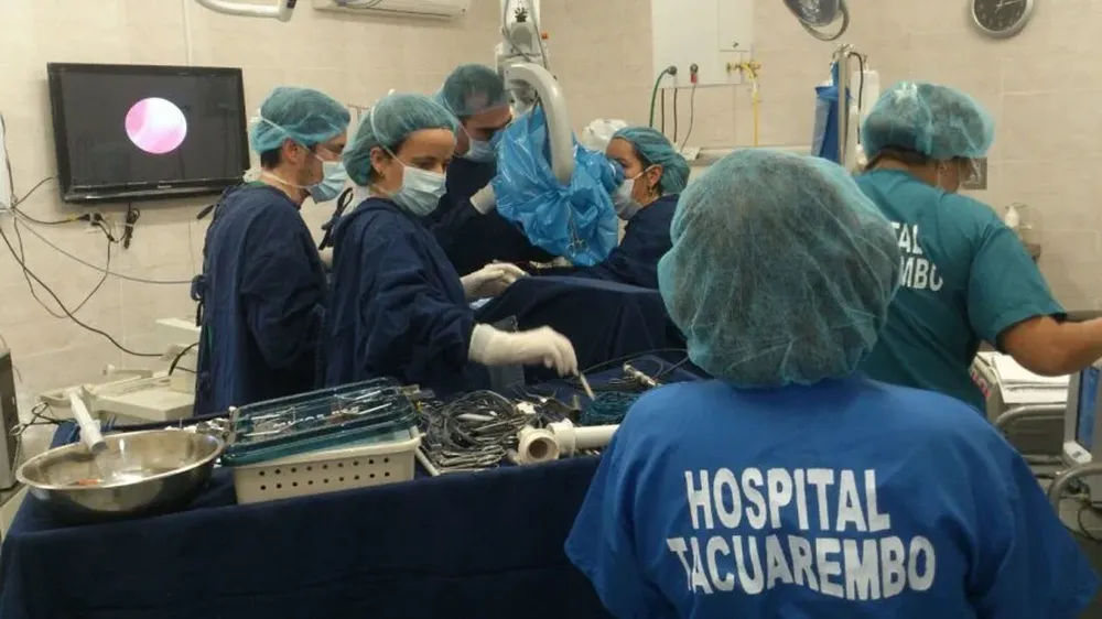 Las bebés fueron llevadas por su madre al Hospital de Tacuarembó