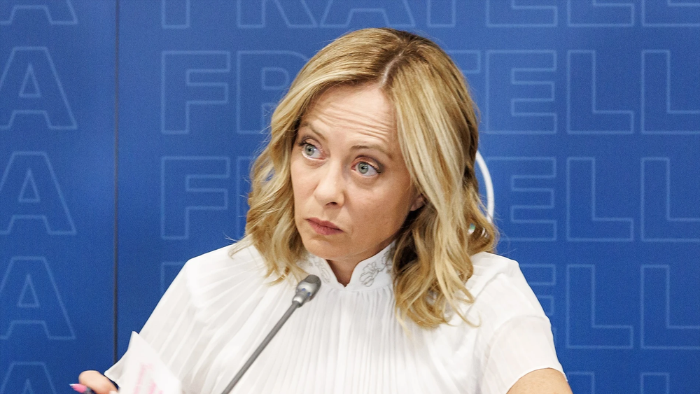 Giorgia Meloni, primera ministra italiana.