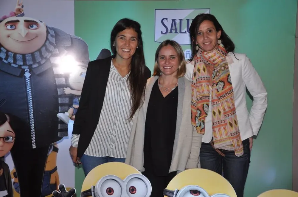 María Berdún, Florencia Palazzo y Cecilia Cassani