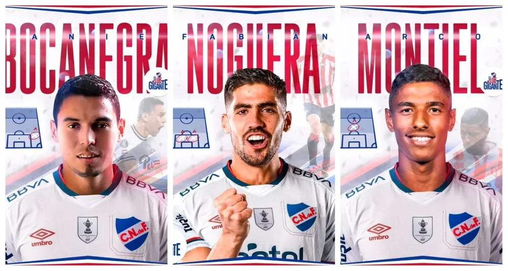 Nacional los presentó en conferencia de prensa