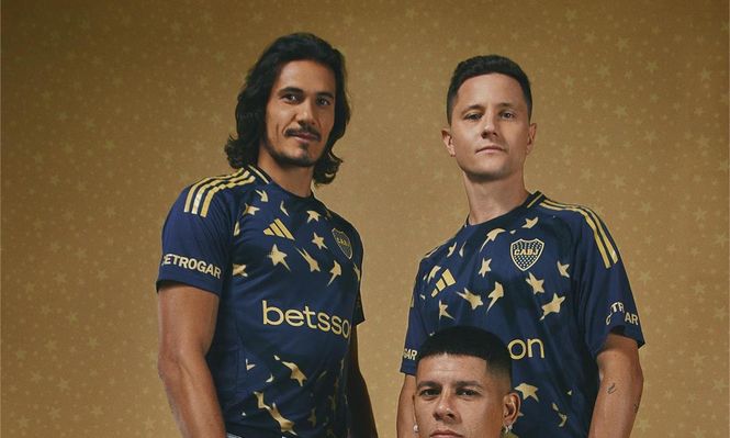 La nueva camiseta alternativa de Boca Juniors.