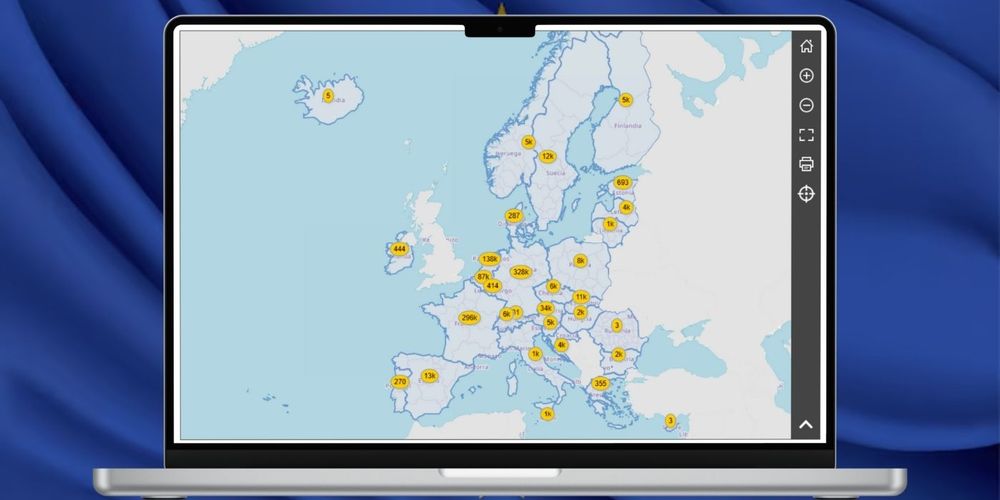 MAPA TRABAJAR EN EUROPA