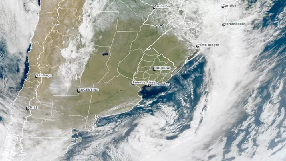 Metsul avisó por ciclón extratropical en Argentina