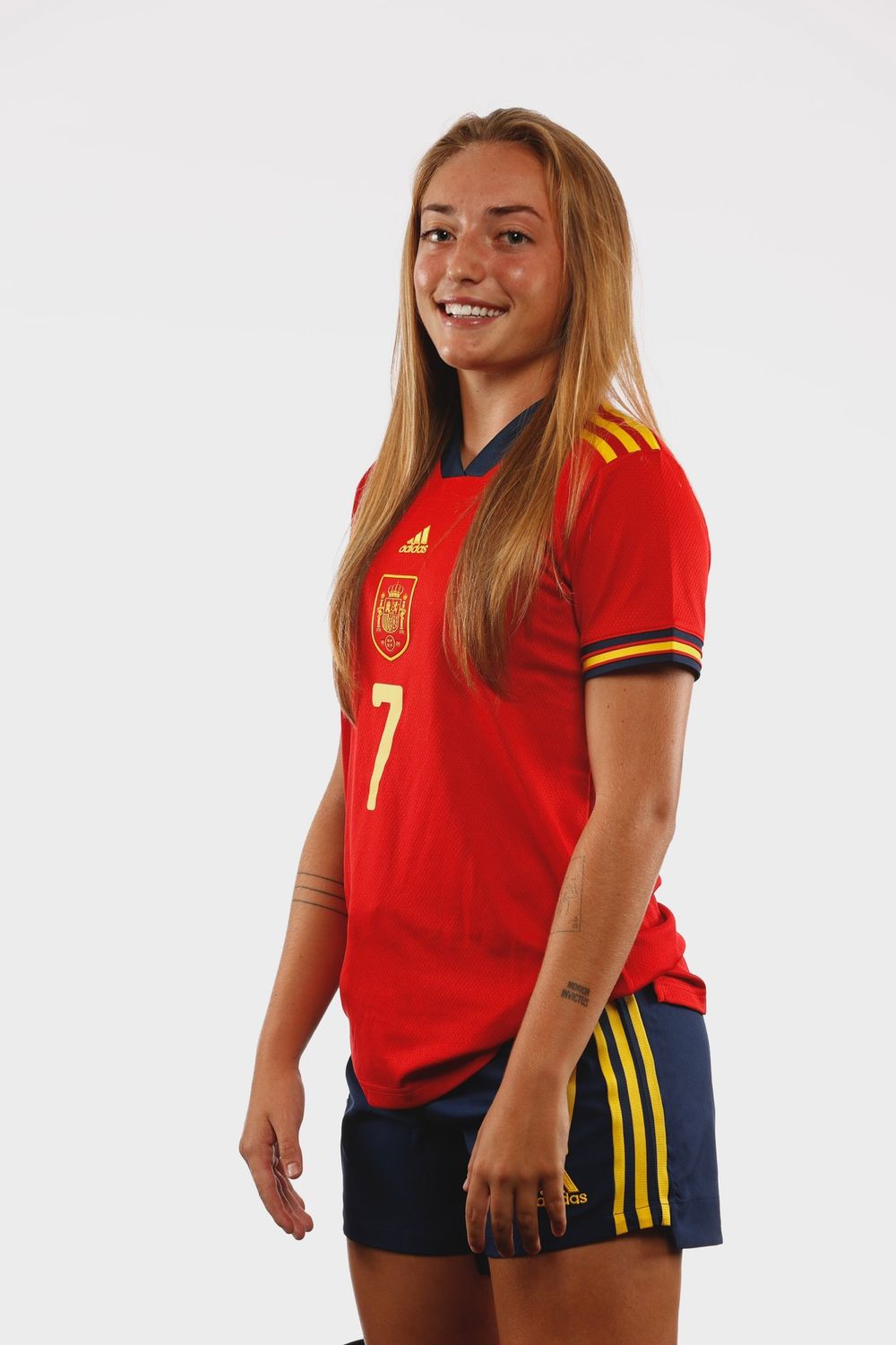 Ornella Vignola con la selección de España Ornella Vignola con la selección de España