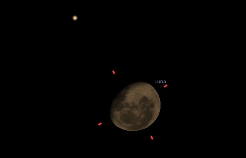 Luna durante Semana de Turismo