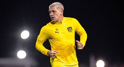 Diego García durante su etapa en Peñarol. (Archivo)