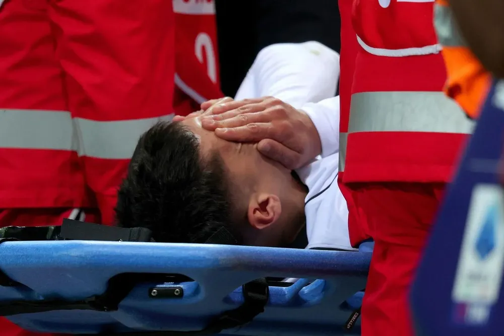 Mathías Olivera salió llorando de la cancha