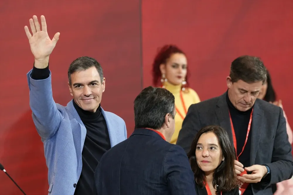 El secretario general del PSOE y presidente del Gobierno, Pedro Sánchez.