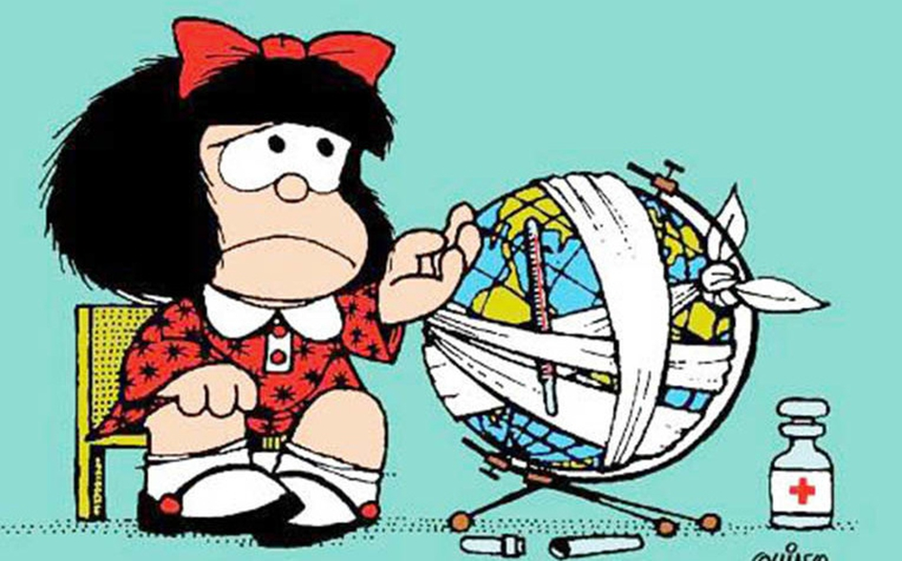 Mafalda, preocupada por el mundo desde hace más de 60 años.
