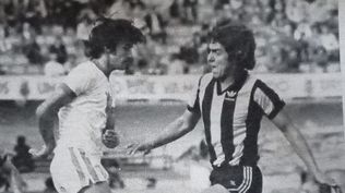 José Alberto Moreno jugó en Peñarol durante todas las formativas, y debutó en Primera división con 19 años en 1979