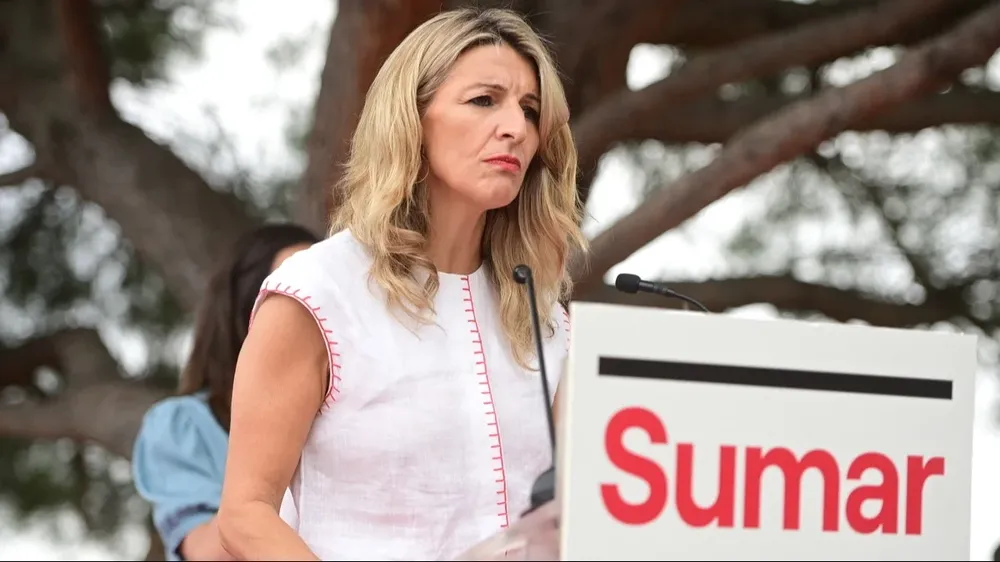 La líder de SUMAR, Yolanda Díaz.