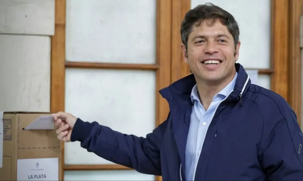 Votó Kicillof