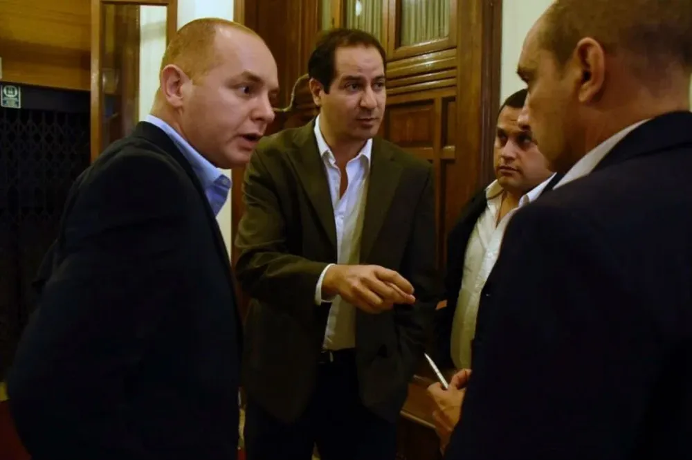 Rodrigo Barcelona (derecha), Federico Eguren (centro) y Marcos García (izquierda) son los dueños de Siemm