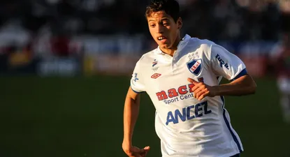 Nico López en su debut en Primera