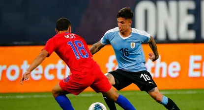 con gol de brian rodriguez, uruguay empato 1-1 ante estados unidos
