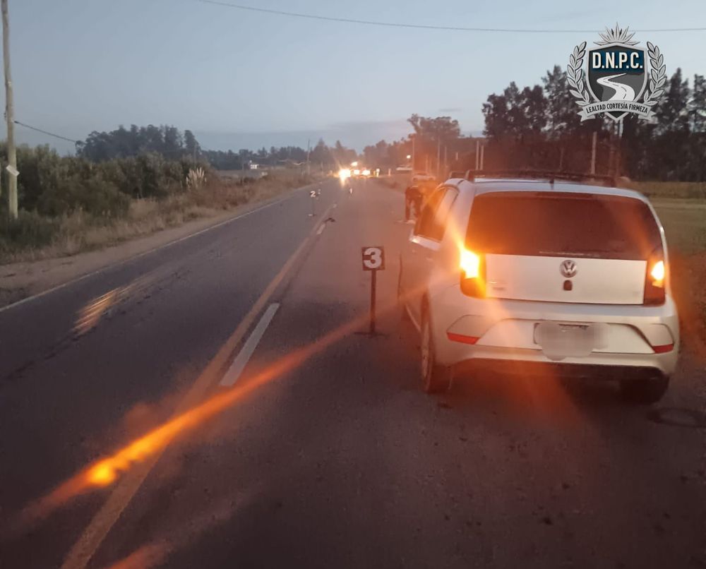 Hombre de 33 años murió atropellado en Canelones