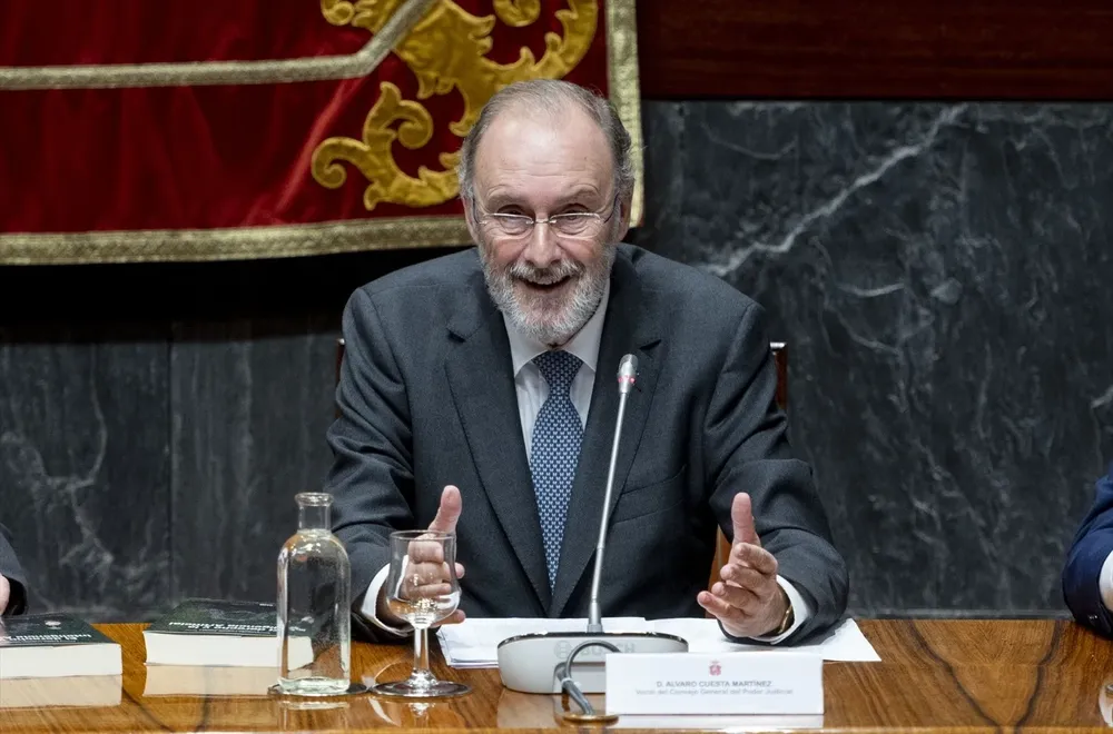 El vocal de CGPJ, Álvaro Cuesta Martínez.