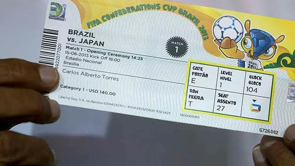 La FIFA advierte por reventa de entradas para el Mundial