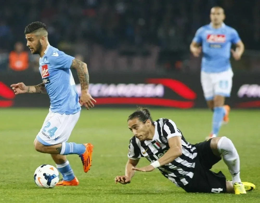 Lorenzo Insigne y Martín Cáceres