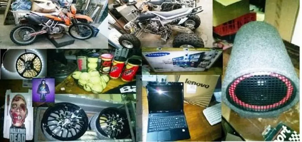 Algunos de los lotes que Elbio Di Giovanni rematará el viernes 11 desde la hora 9