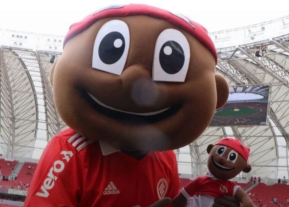 La mascota de Internacional de Porto Alegre