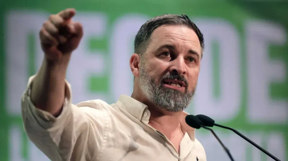 Santiago Abascal, presidente de VOX.