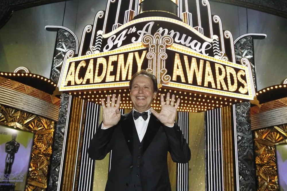 Billy Crystal fue anfitrión de los Oscar entre 1990 y 1993, en 1997, 1998, 2000, 2004 y ahora, 2012