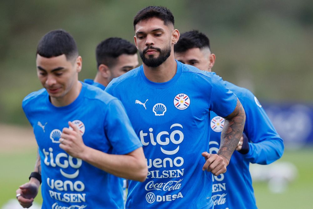 Entrenamiento de Paraguay